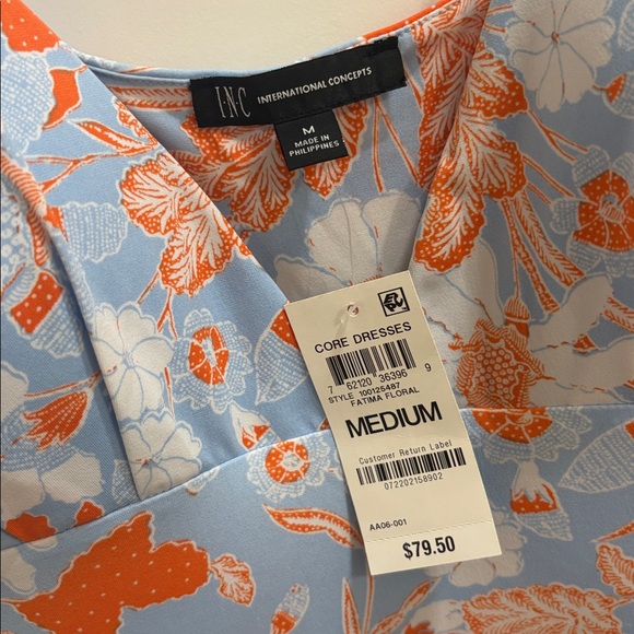 ✨NWT~INC Floral Wrap Maxi Dress✨ - Picture 5 of 6